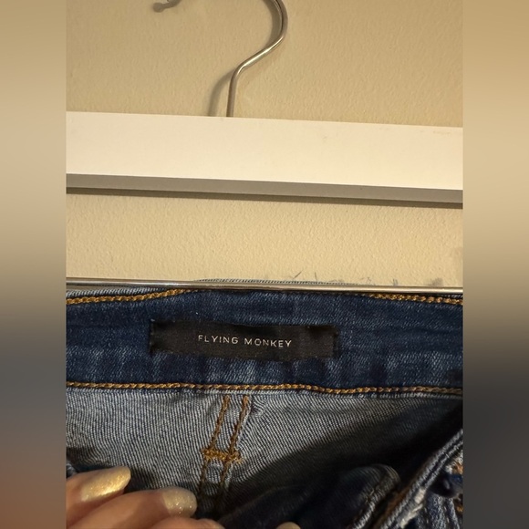 Flying Monkey Distressed Jeans - Picture 2 of 4